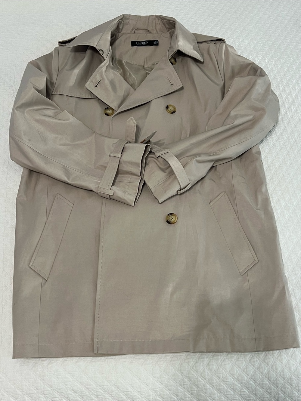 Ralph Lauren Classic Women's Trench Coat XL